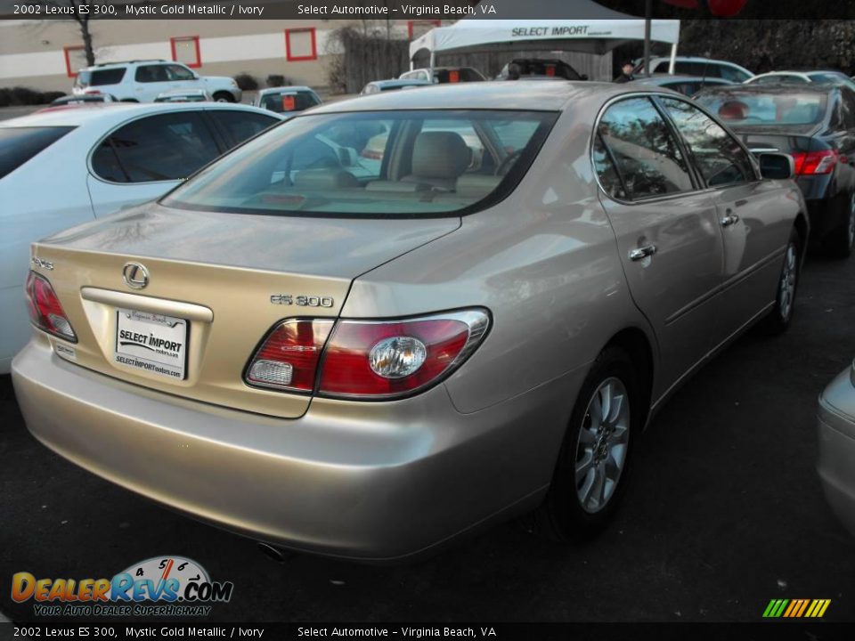 2002 Lexus ES 300 Mystic Gold Metallic / Ivory Photo #3