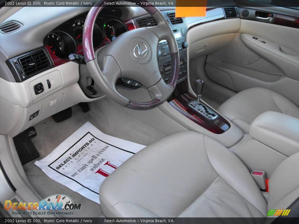 2002 Lexus ES 300 Mystic Gold Metallic / Ivory Photo #6