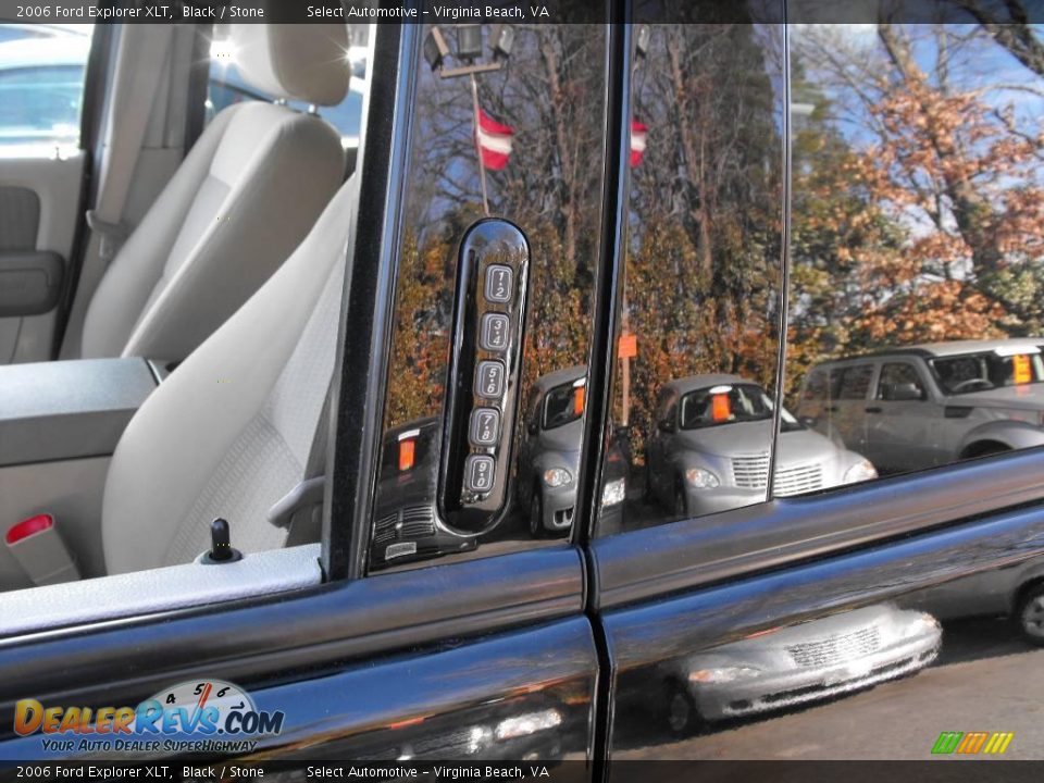 2006 Ford Explorer XLT Black / Stone Photo #8