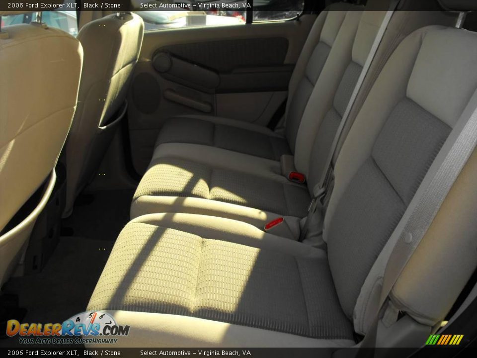 2006 Ford Explorer XLT Black / Stone Photo #16