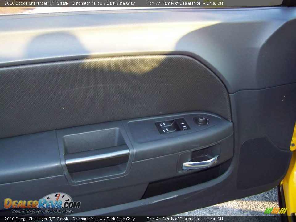 2010 Dodge Challenger R/T Classic Detonator Yellow / Dark Slate Gray Photo #22