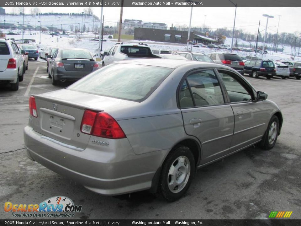 Used 2005 honda civic hybrid sedan #6