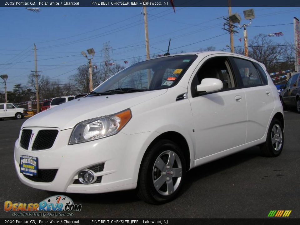 2009 Pontiac G3 Polar White / Charcoal Photo #1