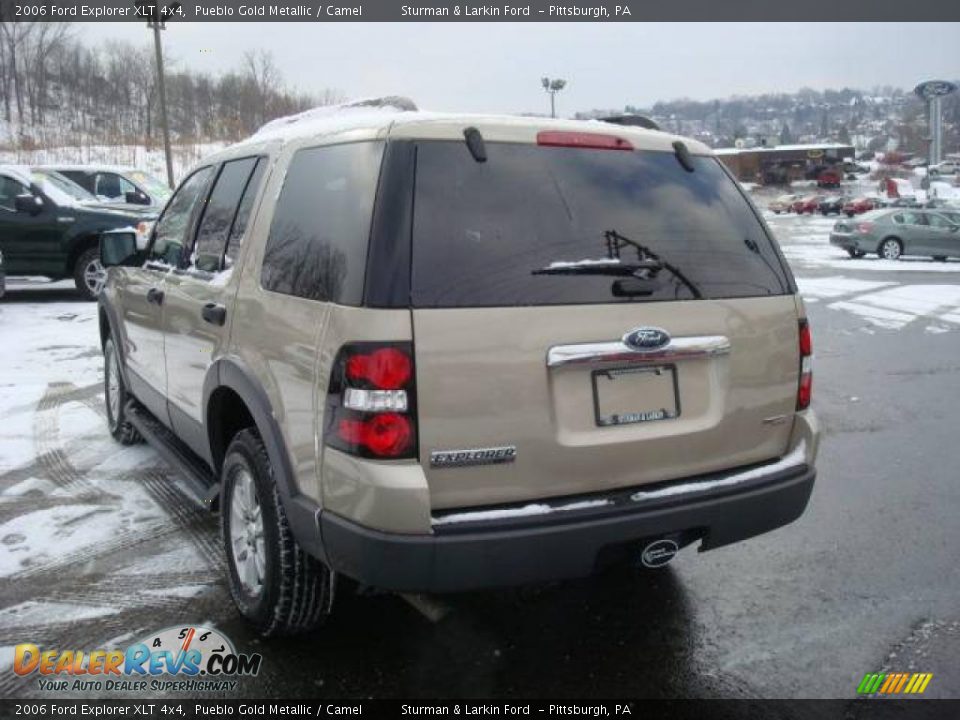2006 Ford Explorer XLT 4x4 Pueblo Gold Metallic / Camel Photo #5