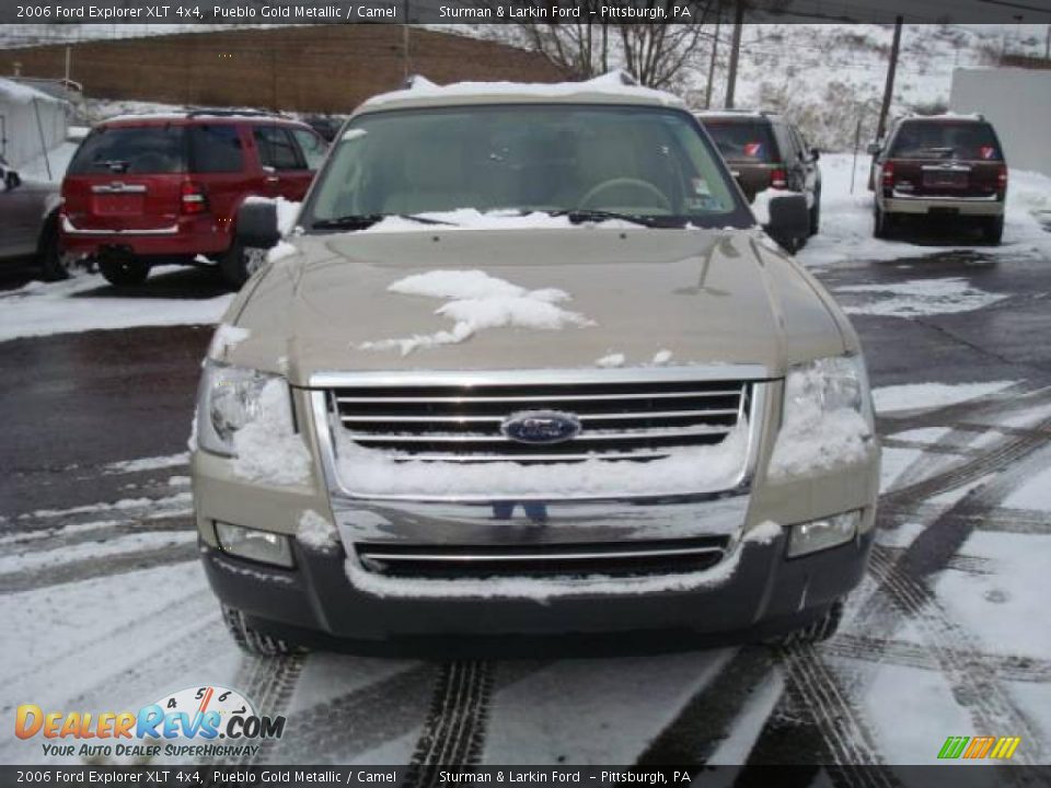 2006 Ford Explorer XLT 4x4 Pueblo Gold Metallic / Camel Photo #8