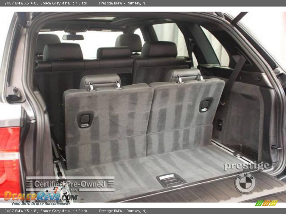 2007 BMW X5 4.8i Space Grey Metallic / Black Photo #8