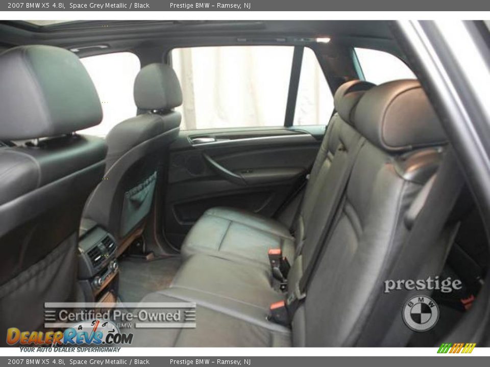 2007 BMW X5 4.8i Space Grey Metallic / Black Photo #10