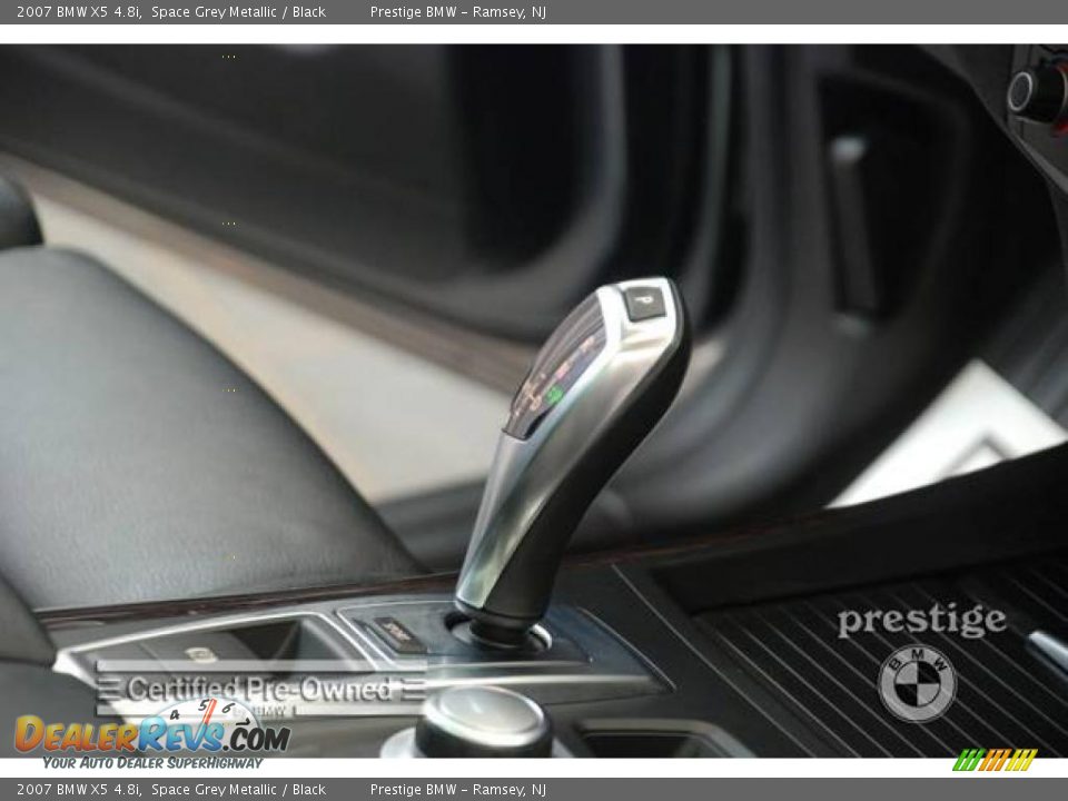 2007 BMW X5 4.8i Space Grey Metallic / Black Photo #17