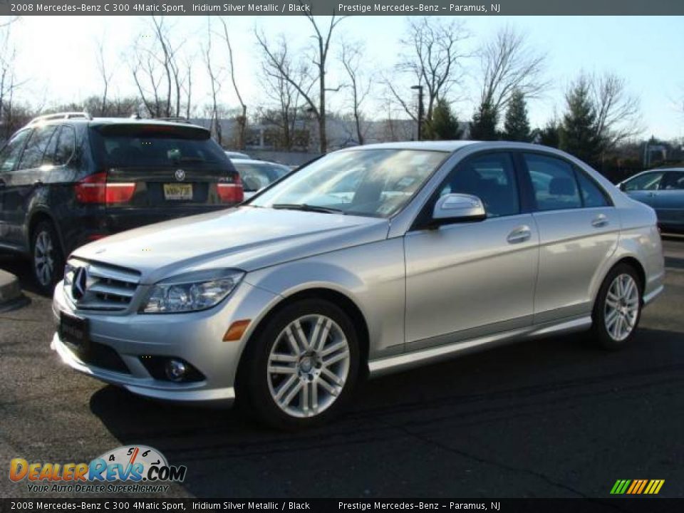 2008 Mercedes-Benz C 300 4Matic Sport Iridium Silver Metallic / Black Photo #1
