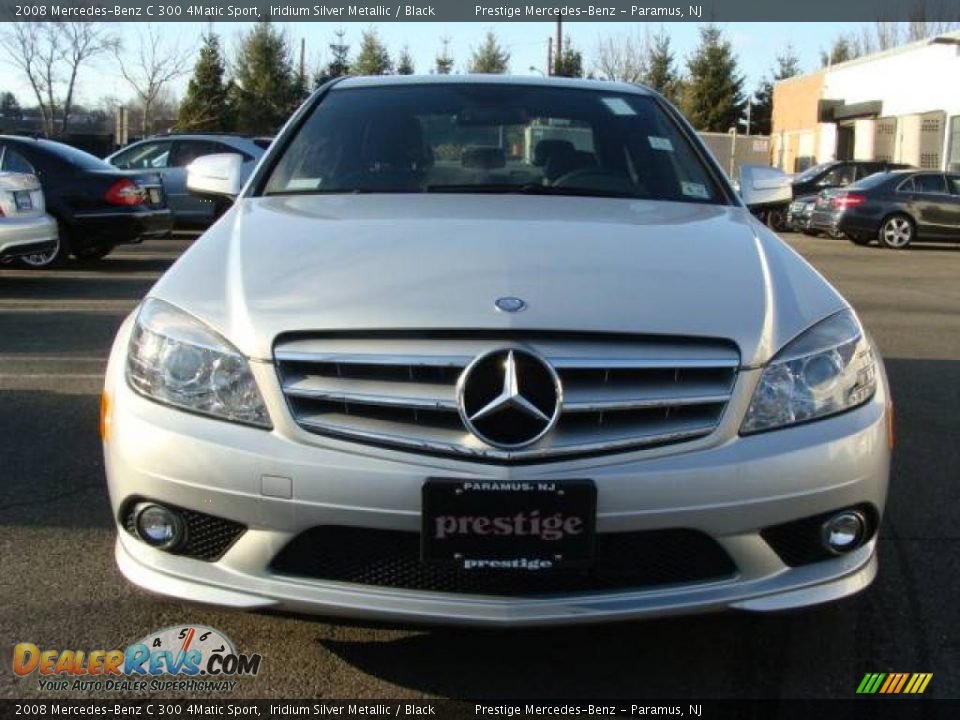 2008 Mercedes-Benz C 300 4Matic Sport Iridium Silver Metallic / Black Photo #2