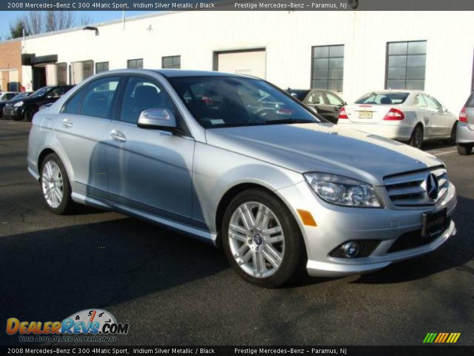 2008 Mercedes-Benz C 300 4Matic Sport Iridium Silver Metallic / Black Photo #3