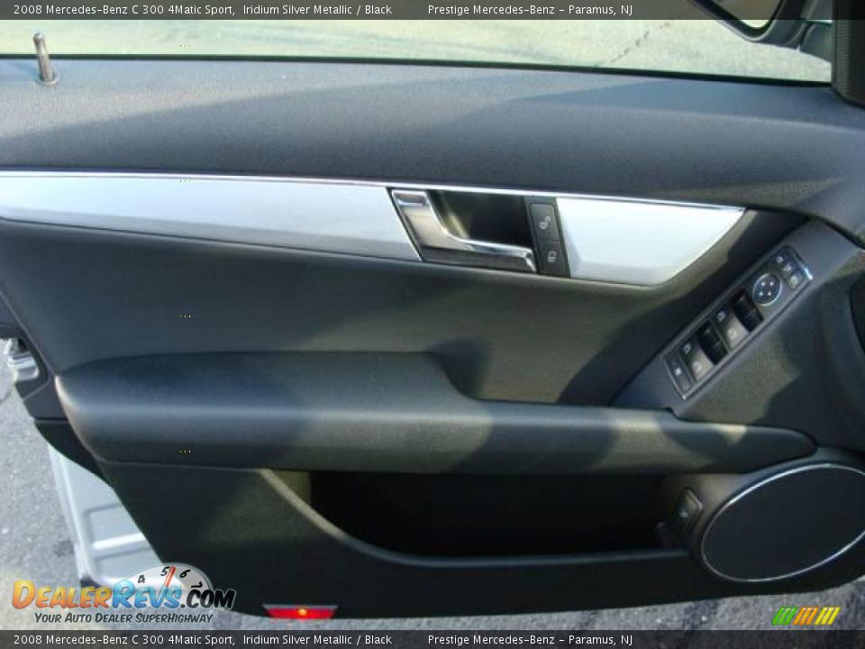 2008 Mercedes-Benz C 300 4Matic Sport Iridium Silver Metallic / Black Photo #7