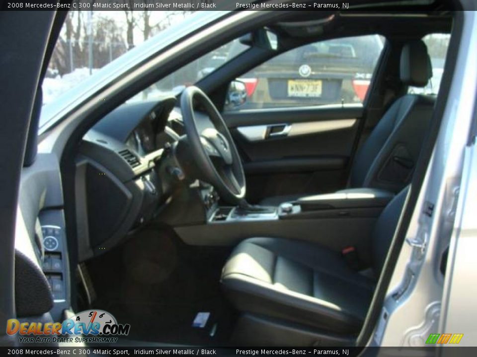 2008 Mercedes-Benz C 300 4Matic Sport Iridium Silver Metallic / Black Photo #8