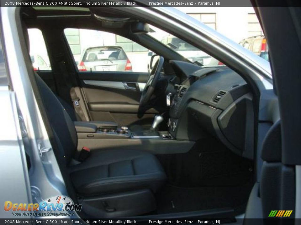 2008 Mercedes-Benz C 300 4Matic Sport Iridium Silver Metallic / Black Photo #9