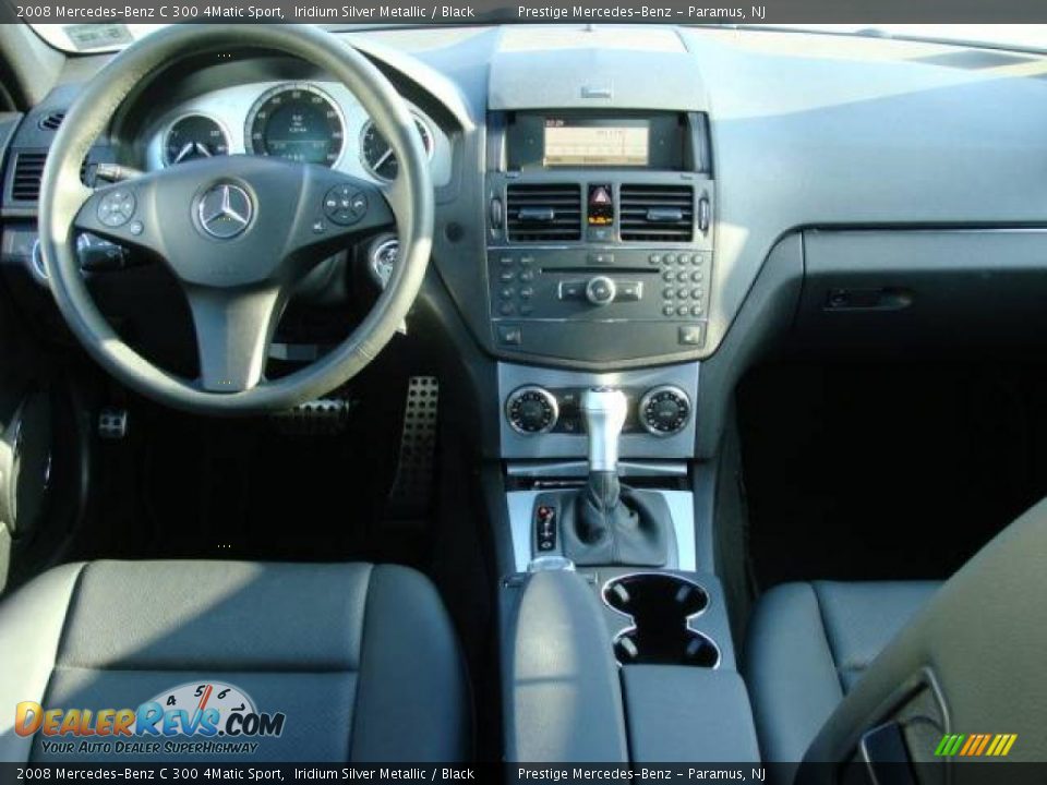 2008 Mercedes-Benz C 300 4Matic Sport Iridium Silver Metallic / Black Photo #10