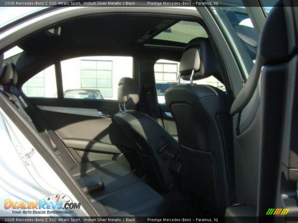 2008 Mercedes-Benz C 300 4Matic Sport Iridium Silver Metallic / Black Photo #13