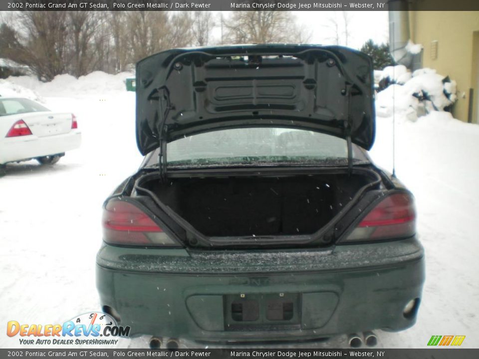 2002 Pontiac Grand Am GT Sedan Polo Green Metallic / Dark Pewter Photo #16