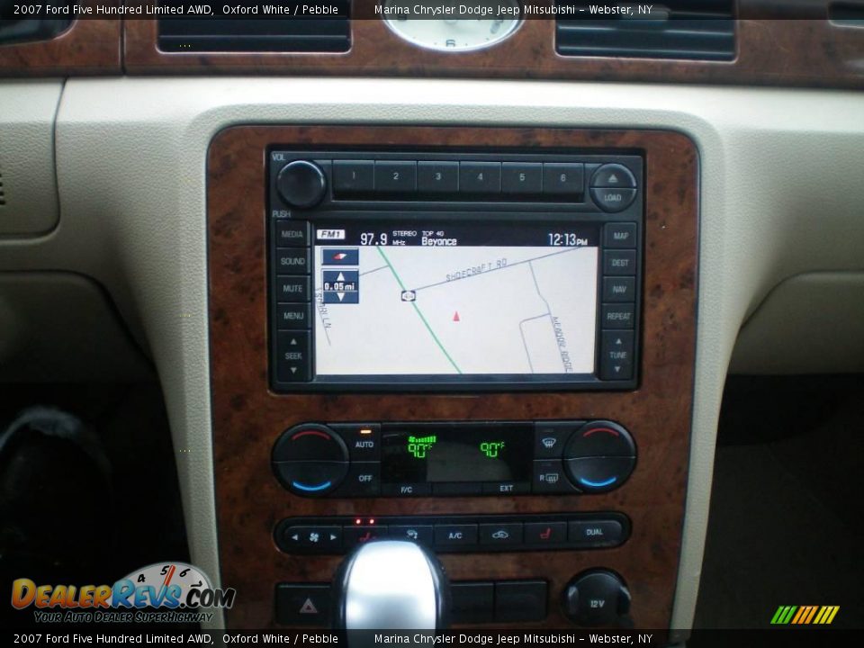 2007 Ford Five Hundred Limited AWD Oxford White / Pebble Photo #4