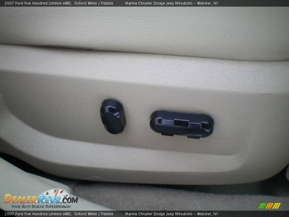 2007 Ford Five Hundred Limited AWD Oxford White / Pebble Photo #23