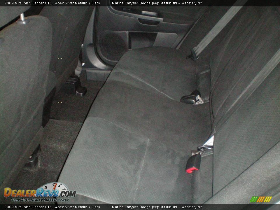 2009 Mitsubishi Lancer GTS Apex Silver Metallic / Black Photo #3