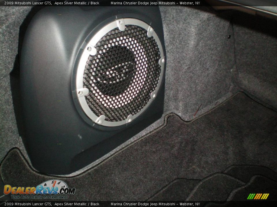 2009 Mitsubishi Lancer GTS Apex Silver Metallic / Black Photo #5