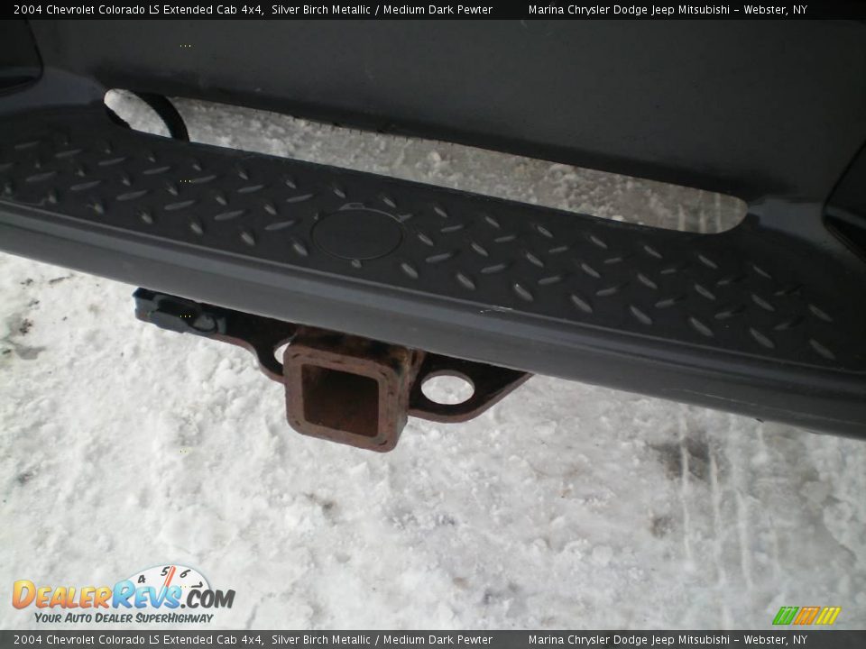 2004 Chevrolet Colorado LS Extended Cab 4x4 Silver Birch Metallic / Medium Dark Pewter Photo #4