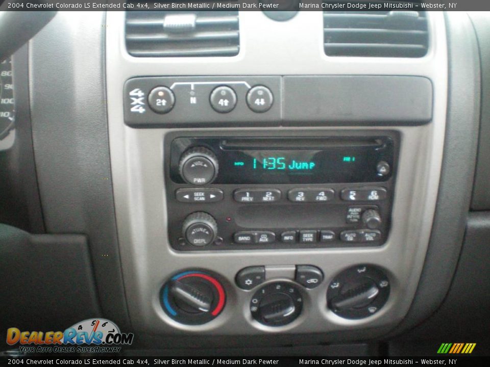 2004 Chevrolet Colorado LS Extended Cab 4x4 Silver Birch Metallic / Medium Dark Pewter Photo #5