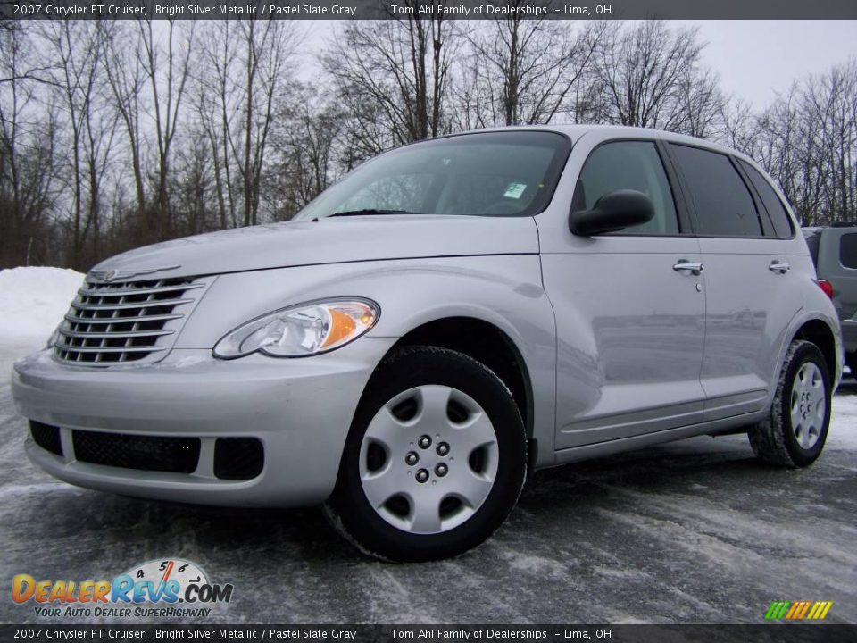 2007 Chrysler PT Cruiser Bright Silver Metallic / Pastel Slate Gray Photo #4