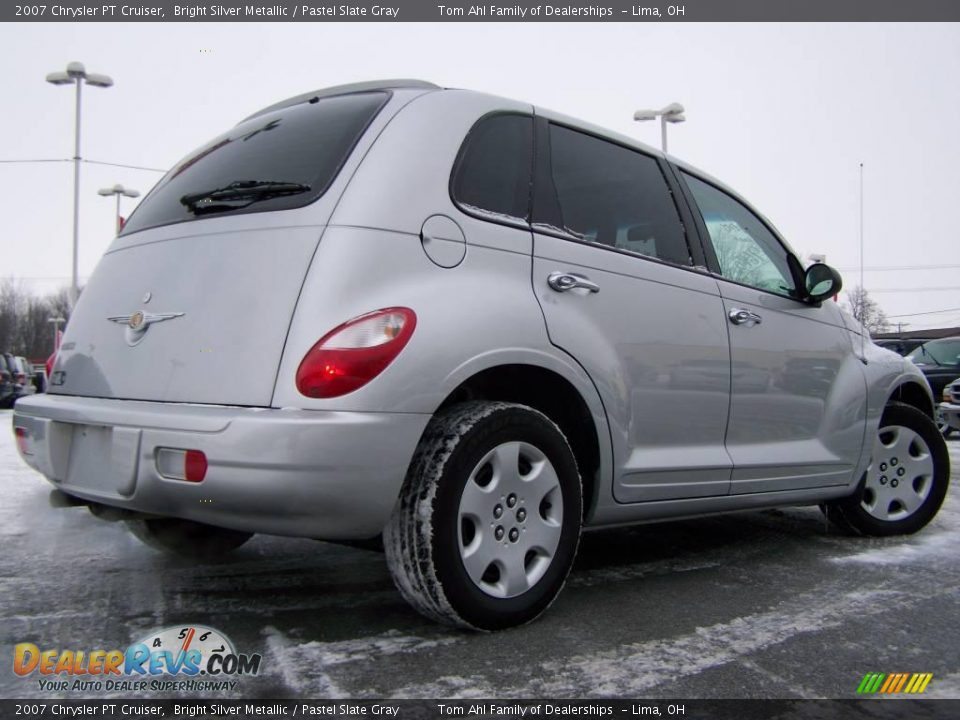 2007 Chrysler PT Cruiser Bright Silver Metallic / Pastel Slate Gray Photo #6