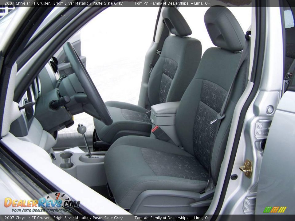 2007 Chrysler PT Cruiser Bright Silver Metallic / Pastel Slate Gray Photo #7