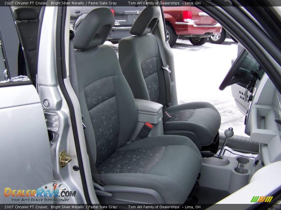 2007 Chrysler PT Cruiser Bright Silver Metallic / Pastel Slate Gray Photo #11