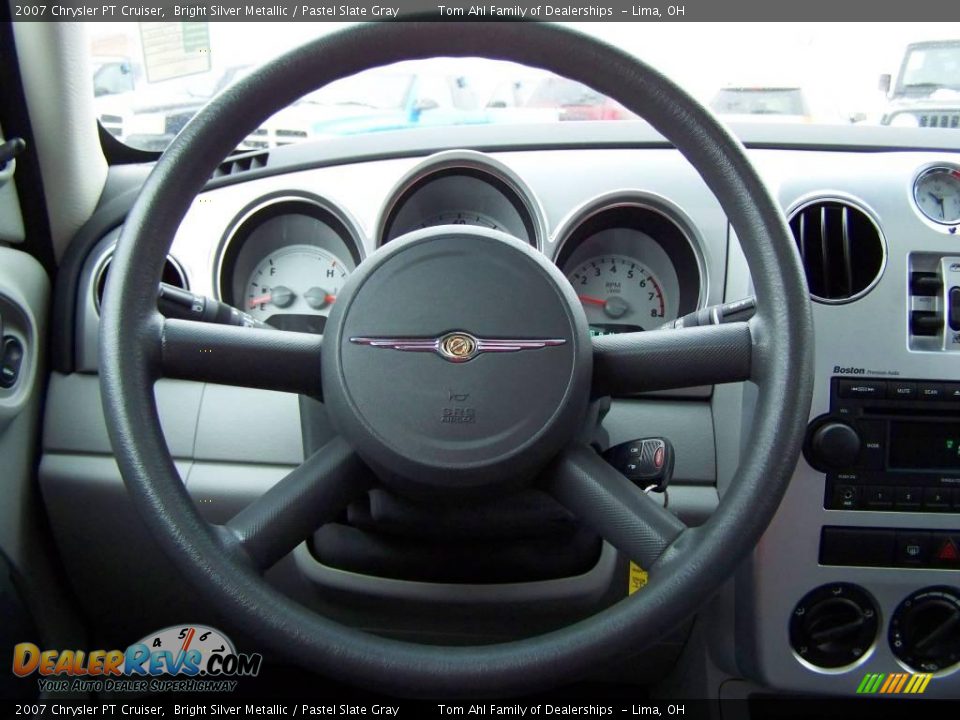2007 Chrysler PT Cruiser Bright Silver Metallic / Pastel Slate Gray Photo #15