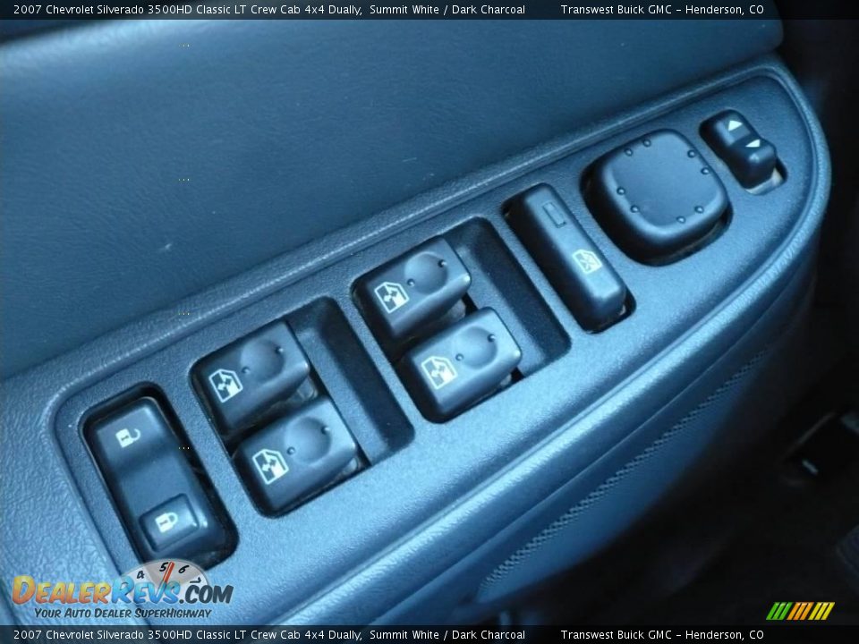 2007 Chevrolet Silverado 3500HD Classic LT Crew Cab 4x4 Dually Summit White / Dark Charcoal Photo #9