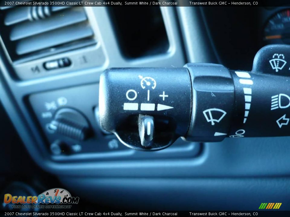 2007 Chevrolet Silverado 3500HD Classic LT Crew Cab 4x4 Dually Summit White / Dark Charcoal Photo #10