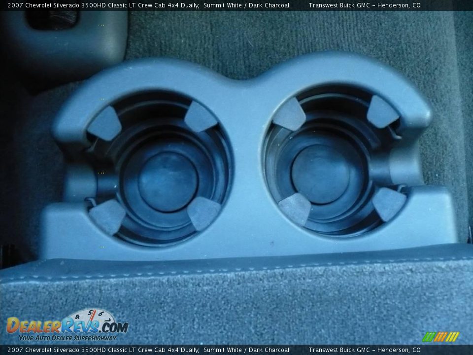 2007 Chevrolet Silverado 3500HD Classic LT Crew Cab 4x4 Dually Summit White / Dark Charcoal Photo #12