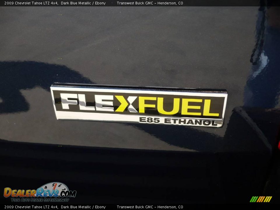 2009 Chevrolet Tahoe LTZ 4x4 Dark Blue Metallic / Ebony Photo #8