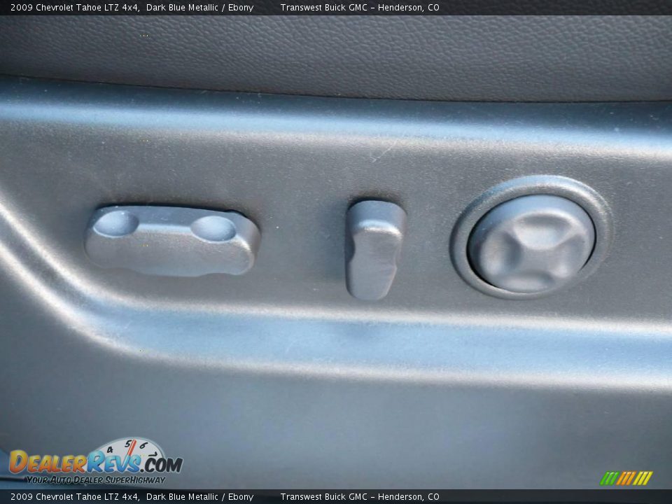 2009 Chevrolet Tahoe LTZ 4x4 Dark Blue Metallic / Ebony Photo #12