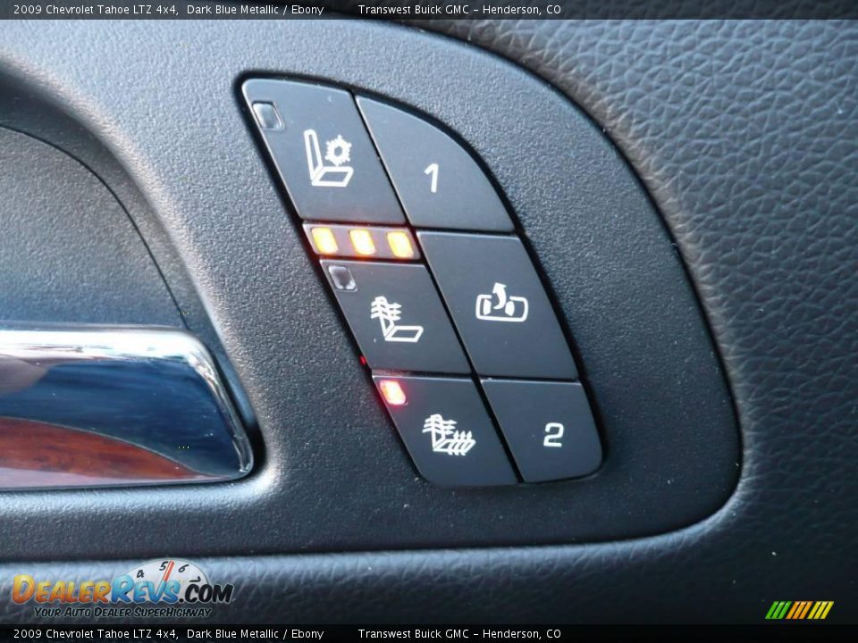 2009 Chevrolet Tahoe LTZ 4x4 Dark Blue Metallic / Ebony Photo #13