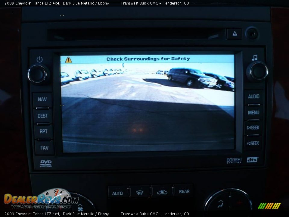 2009 Chevrolet Tahoe LTZ 4x4 Dark Blue Metallic / Ebony Photo #15