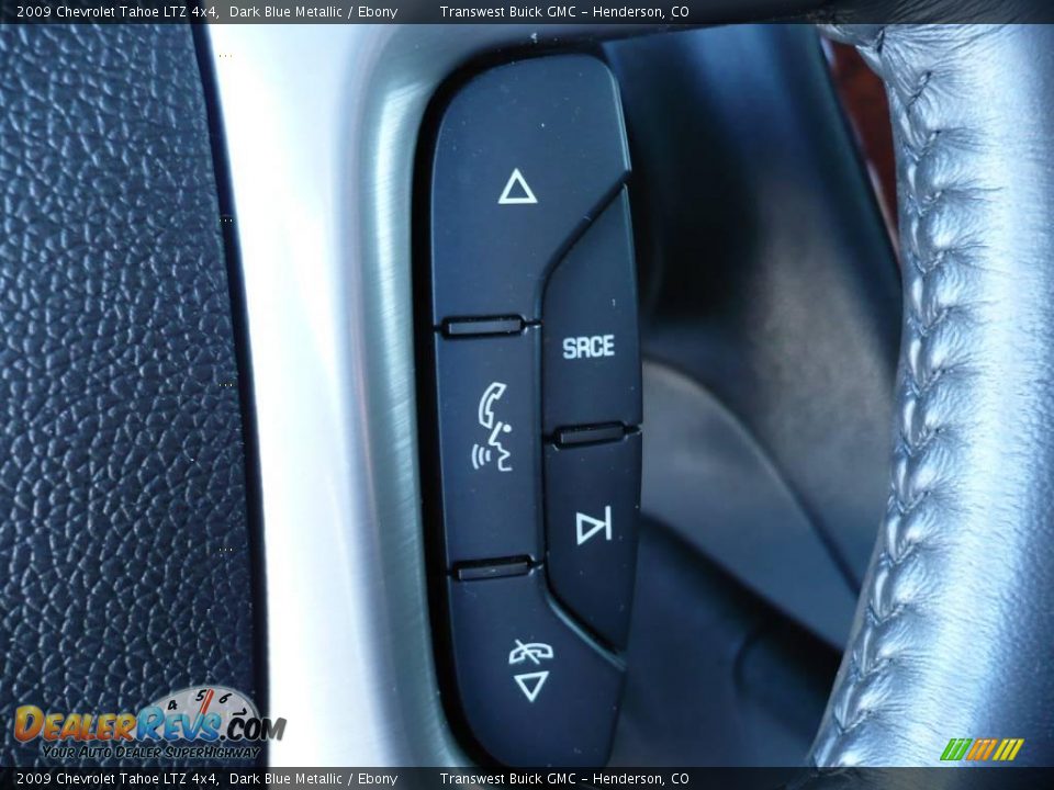 2009 Chevrolet Tahoe LTZ 4x4 Dark Blue Metallic / Ebony Photo #20
