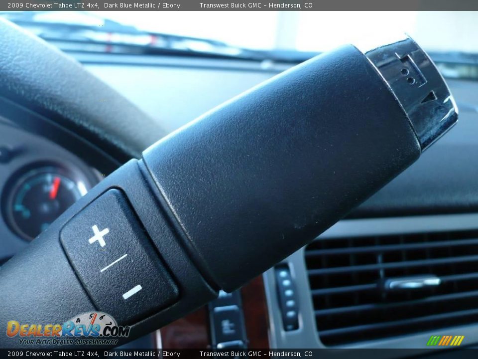 2009 Chevrolet Tahoe LTZ 4x4 Dark Blue Metallic / Ebony Photo #21