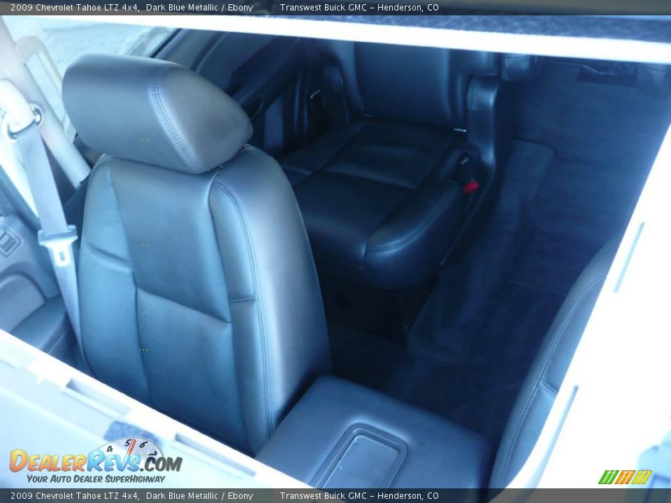 2009 Chevrolet Tahoe LTZ 4x4 Dark Blue Metallic / Ebony Photo #23