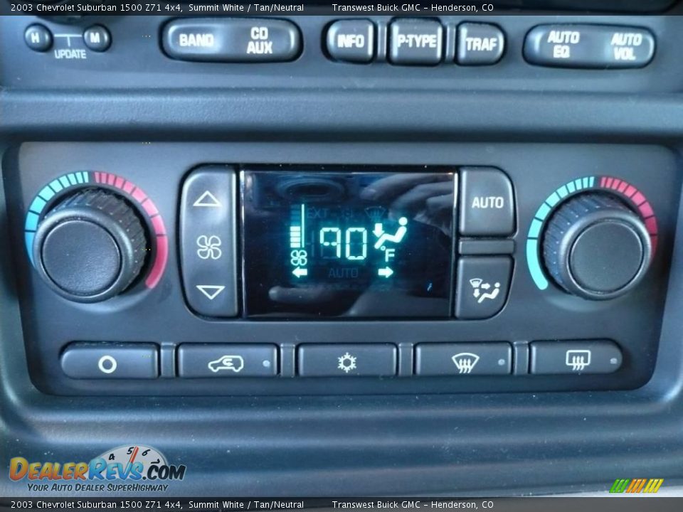 2003 Chevrolet Suburban 1500 Z71 4x4 Summit White / Tan/Neutral Photo #10