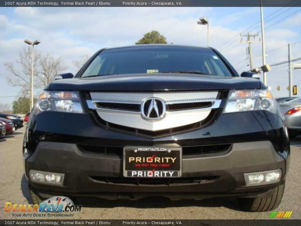 2007 Acura MDX Technology Formal Black Pearl / Ebony Photo #7