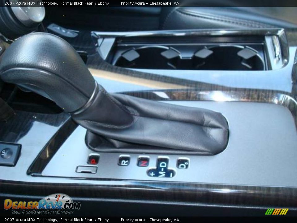 2007 Acura MDX Technology Formal Black Pearl / Ebony Photo #23
