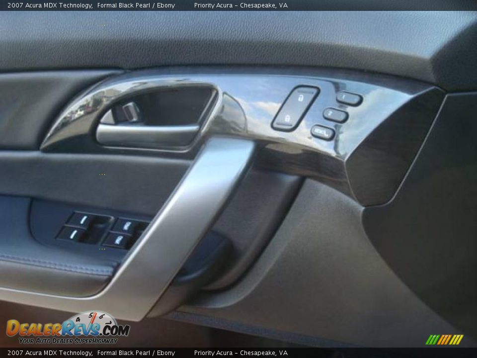 2007 Acura MDX Technology Formal Black Pearl / Ebony Photo #26