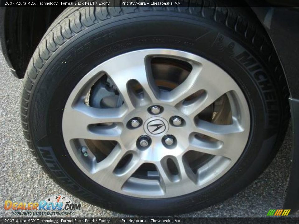 2007 Acura MDX Technology Formal Black Pearl / Ebony Photo #27