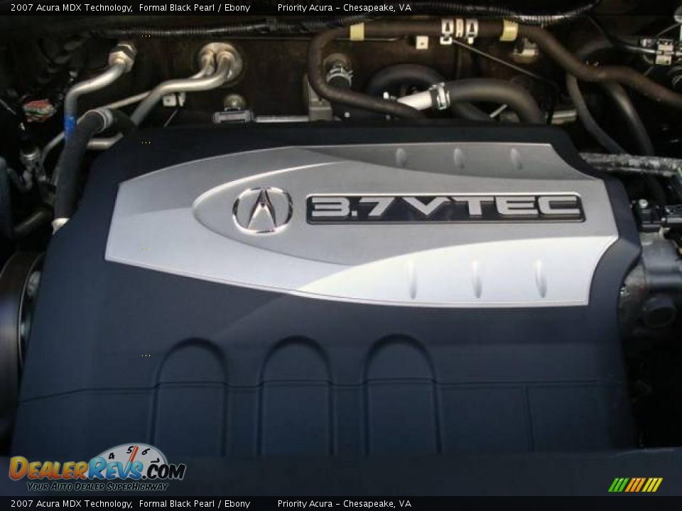 2007 Acura MDX Technology Formal Black Pearl / Ebony Photo #29