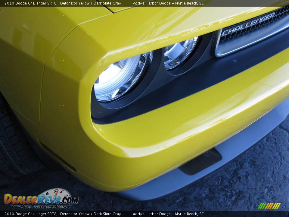 2010 Dodge Challenger SRT8 Detonator Yellow / Dark Slate Gray Photo #5