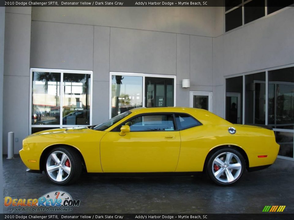 Detonator Yellow 2010 Dodge Challenger SRT8 Photo #6